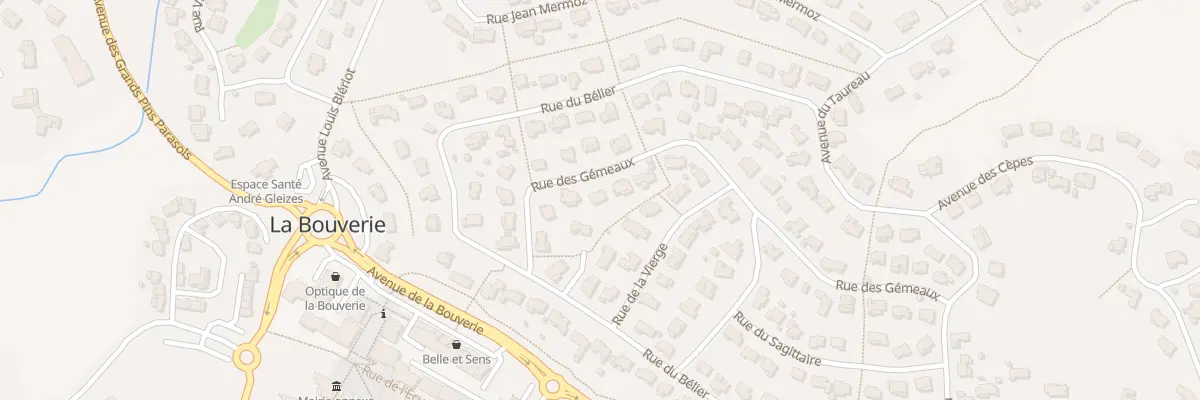 Plan du 7 Rue des Gemeaux à Roquebrune-sur-Argens