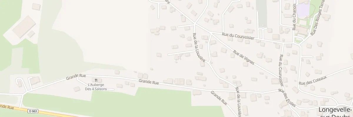 Plan du 9B Rue de la Louvière à Longevelle-sur-Doubs