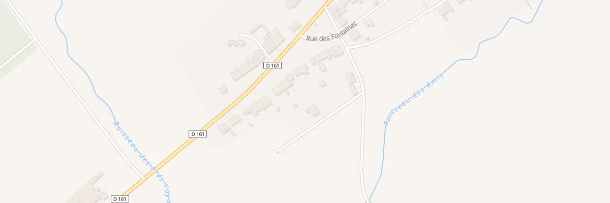 Plan du 8 Grande Rue à Laneuveville-aux-Bois