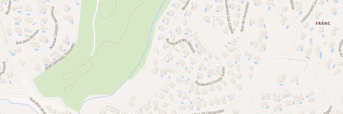 Plan du 4 Che Lou Rampeu à Sainte-Maxime