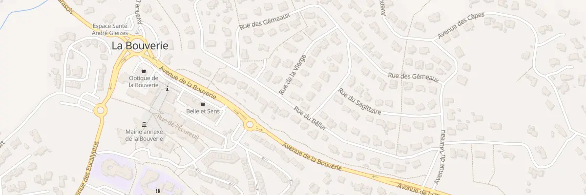 Plan du 60 Rue du Belier à Roquebrune-sur-Argens
