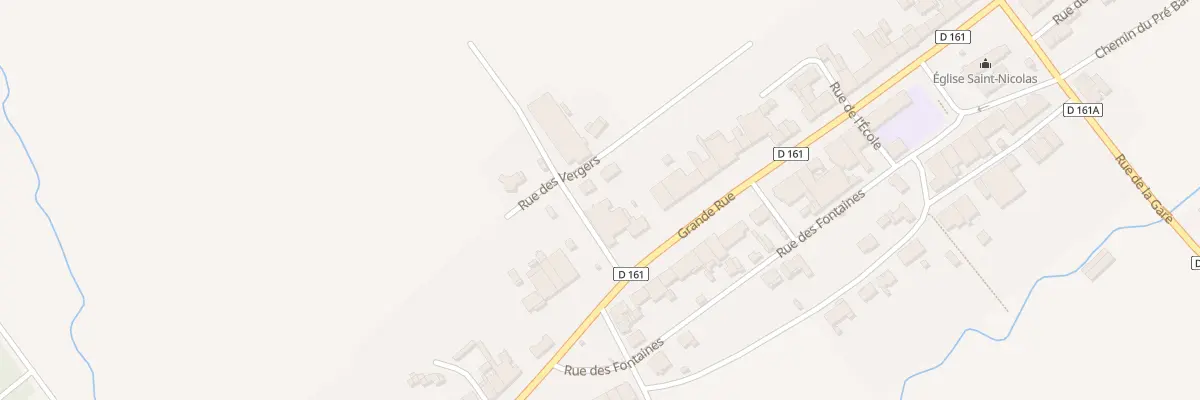 Plan du 5001F Rue des Vergers à Laneuveville-aux-Bois