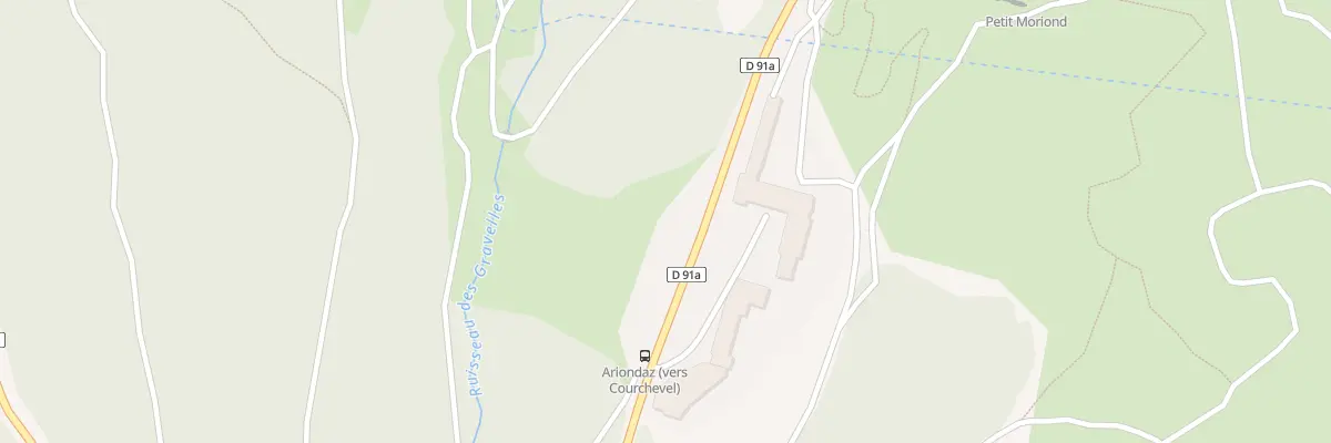Plan du 515 Rue de l’Ariondaz à Courchevel