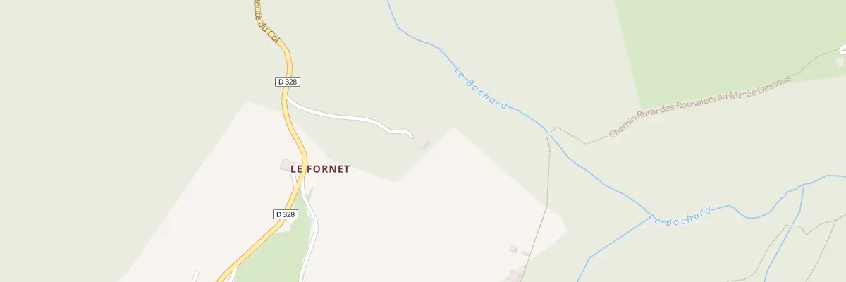 Plan du 2241 Rte du Col à La Côte-d’Arbroz