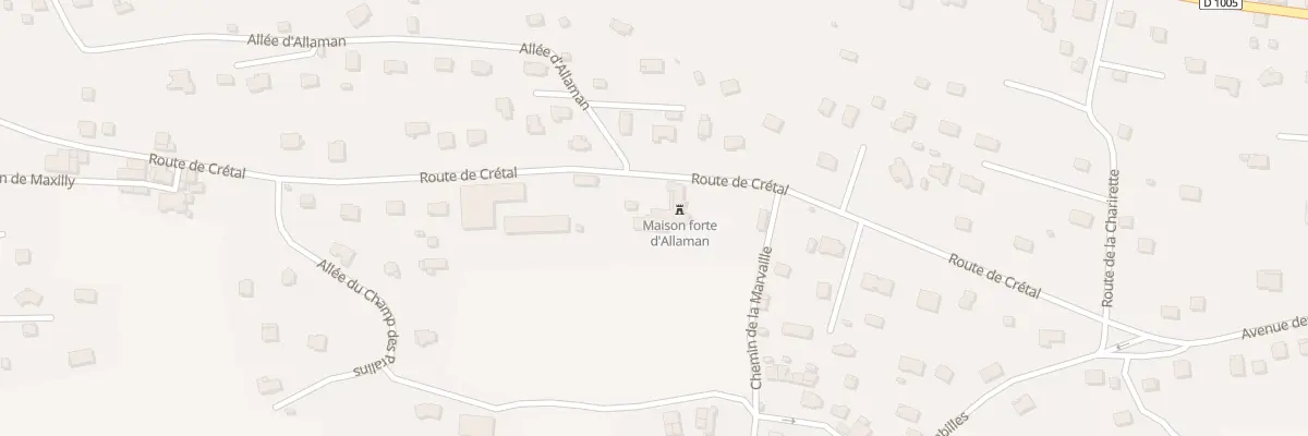 Plan du 34C Rte de Crétal à Lugrin