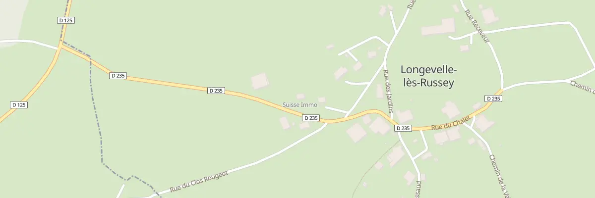 Plan du 5014 Le Tatre à Longevelle-lès-Russey