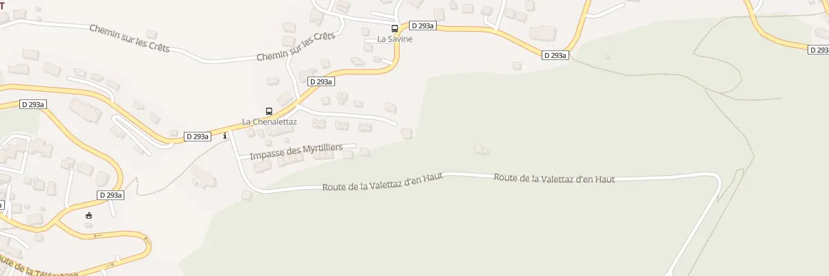 Plan du 128 Imp de la Chenalettaz à Saint-Jean-d’Aulps