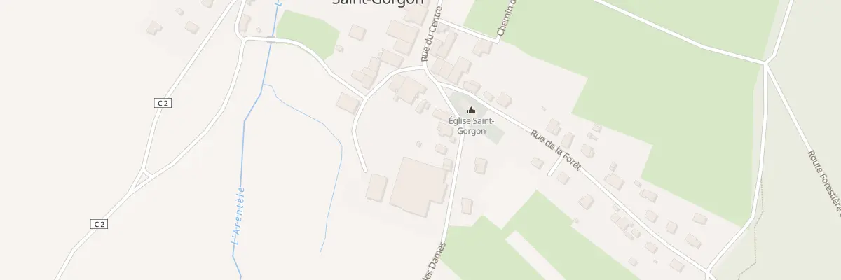 Plan du 8 Rue des Dames à Saint-Gorgon