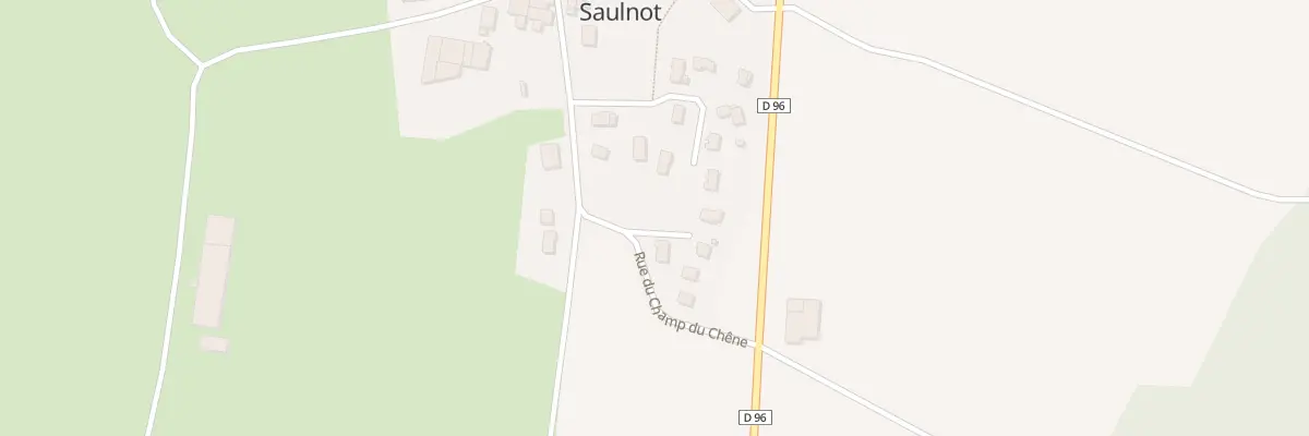Plan du 1 Imp des Carons à Villers-sur-Saulnot