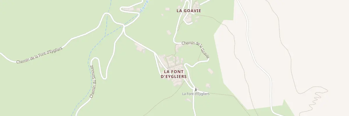 Plan du 33 Che des Pressoirs à Eygliers