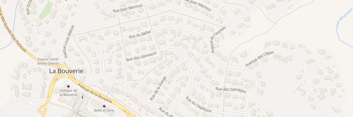 Plan du 15 Rue des Gemeaux à Roquebrune-sur-Argens