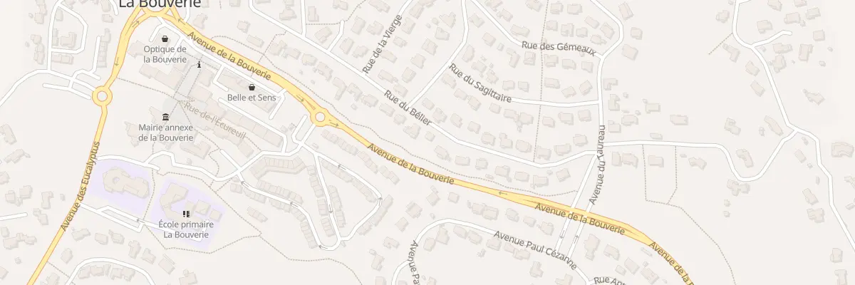 Plan du 67 Rue du Belier à Roquebrune-sur-Argens