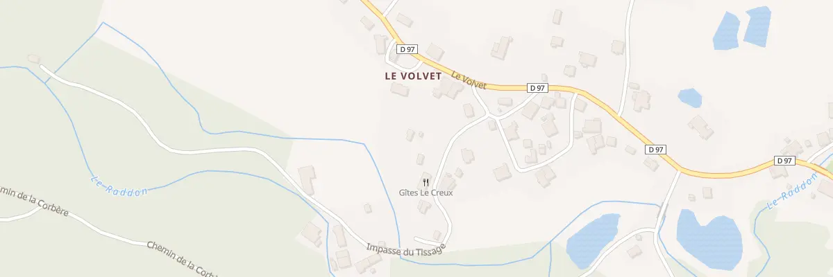 Plan du 90 Le Volvet à Fresse