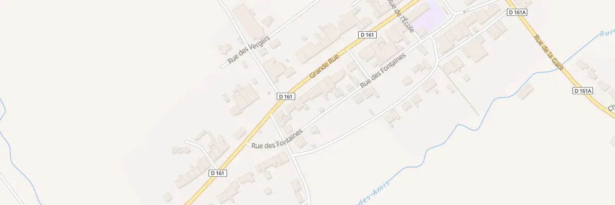 Plan du 26 Grande Rue à Laneuveville-aux-Bois