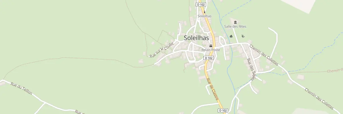 Plan du 5107 Le Village à Soleilhas