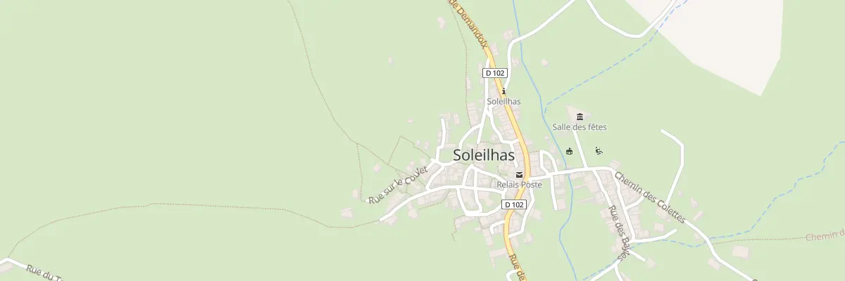 Plan du 5100 Le Village à Soleilhas