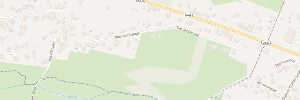 Plan du 22 Rue des Champs à Ronchamp
