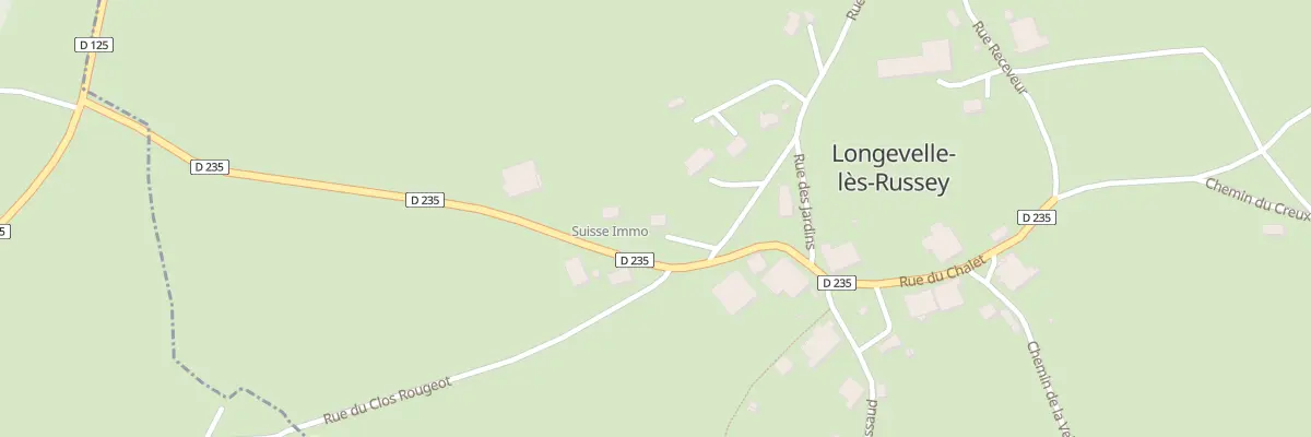 Plan du 5017 Le Tatre à Longevelle-lès-Russey