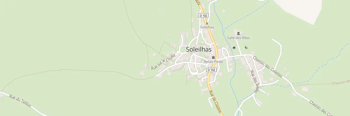 Plan du 5102 Le Village à Soleilhas