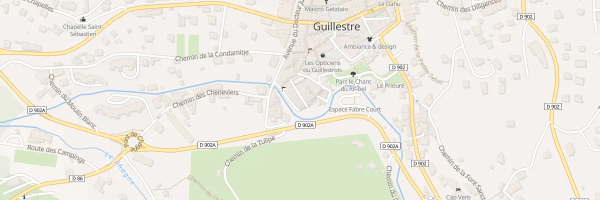 Plan du 10 Rue des Dames à Guillestre