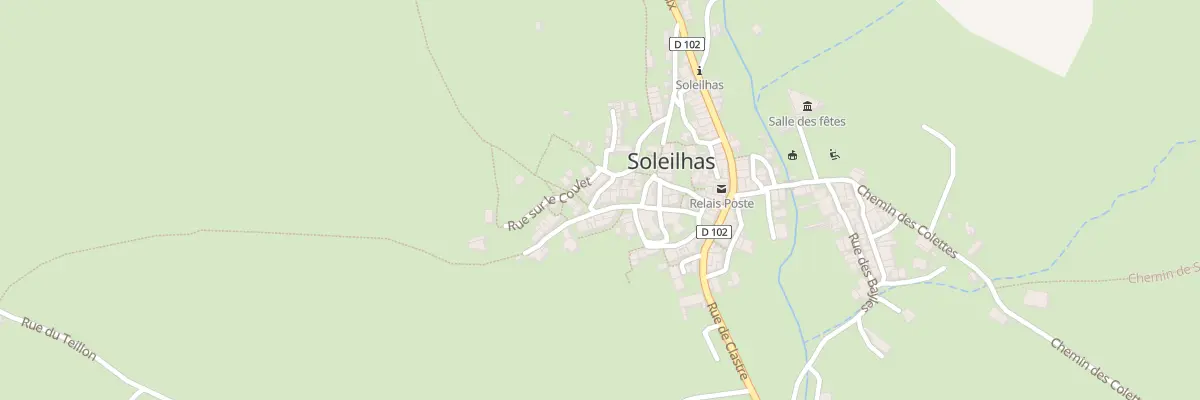 Plan du 5095 Le Village à Soleilhas