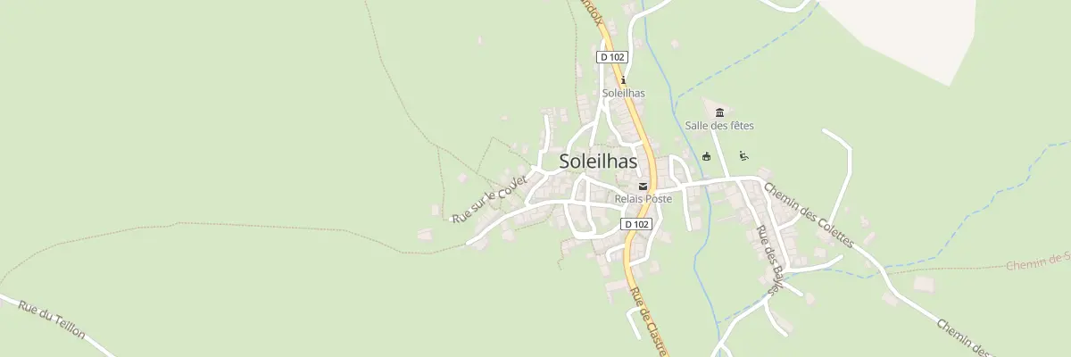 Plan du 5101 Le Village à Soleilhas