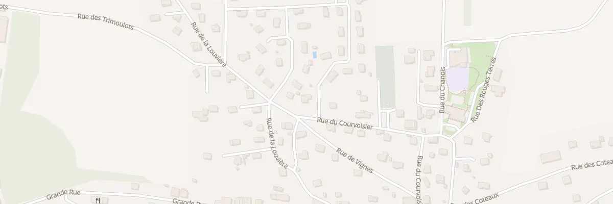 Plan du 2 Lot des Corneilles à Longevelle-sur-Doubs