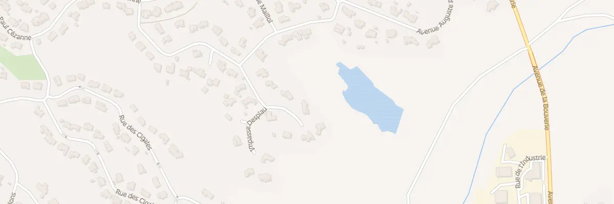 Plan du 299 Imp Charles Despiau à Roquebrune-sur-Argens
