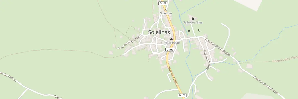 Plan du 5112 Le Village à Soleilhas