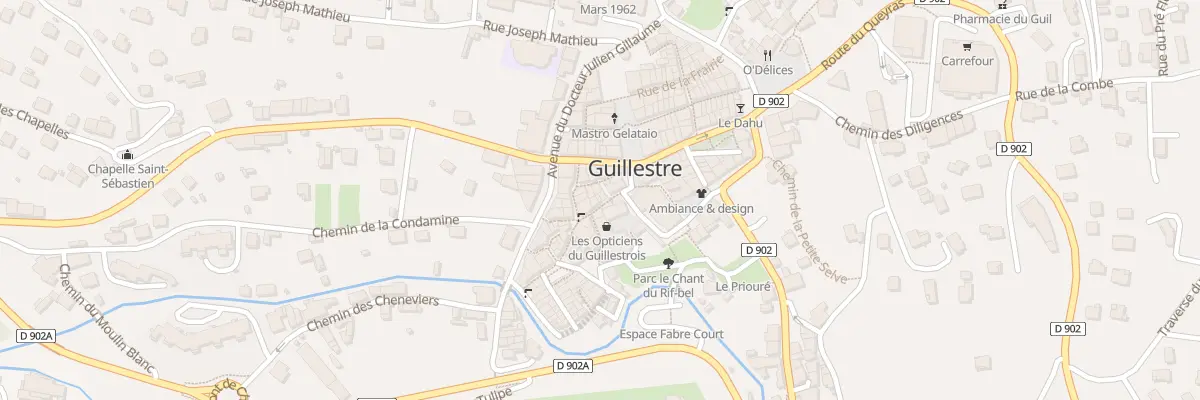 Plan du 5643 Premiere Grande Rue à Guillestre