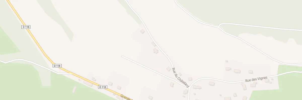 Plan du 4 Rue du Chatelard à Hyémondans
