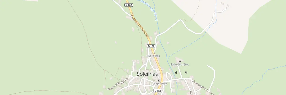 Plan du 7078 Le Village à Soleilhas