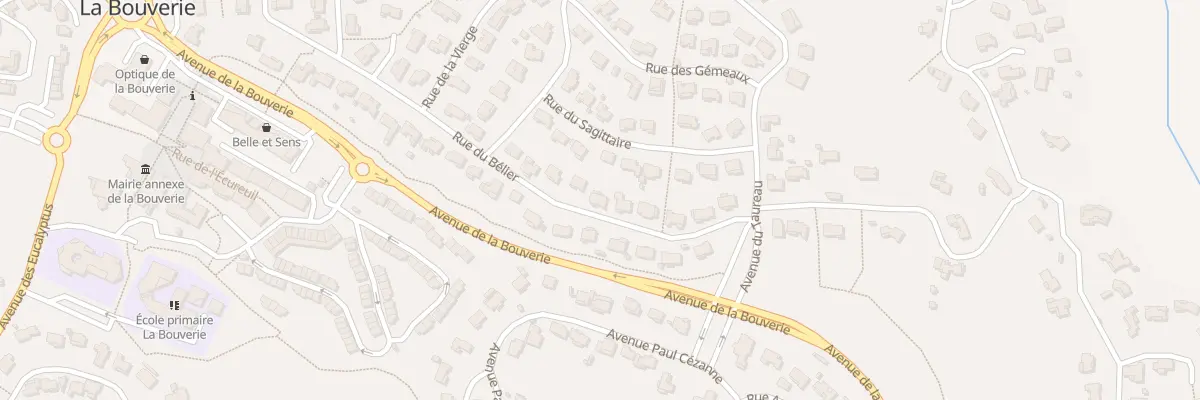 Plan du 72 Rue du Belier à Roquebrune-sur-Argens
