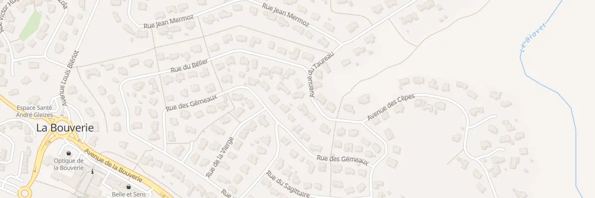 Plan du 16 Rue du Taureau à Roquebrune-sur-Argens