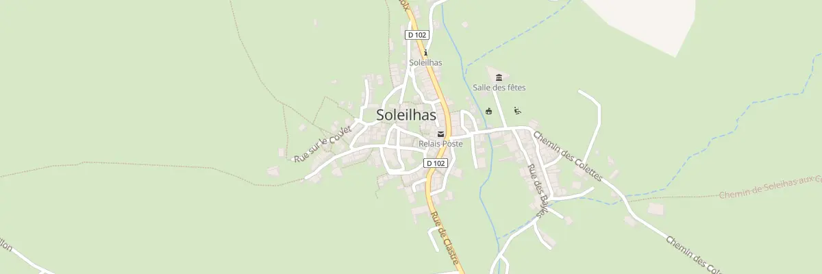 Plan du 5059 Le Village à Soleilhas