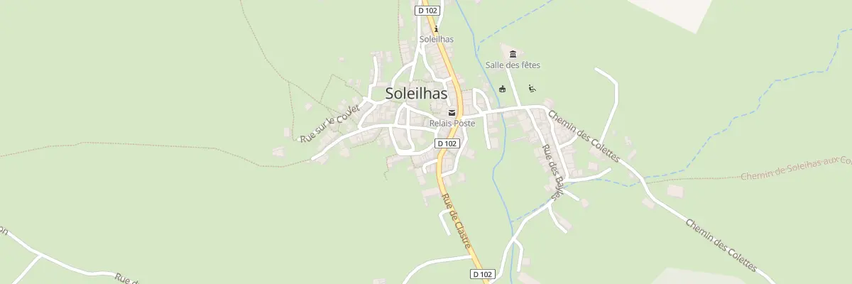 Plan du 5057 Le Village à Soleilhas