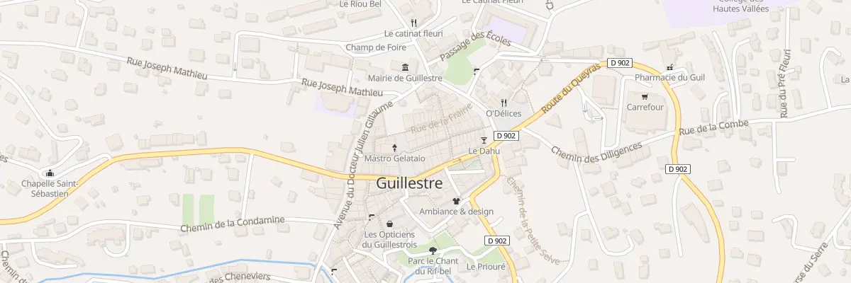 Plan du 3 Rue Ste Catherine à Guillestre