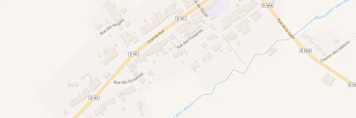 Plan du 12 Rue des Fontaines à Laneuveville-aux-Bois