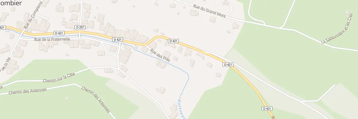 Plan du 5 Rue des Prés à Saint-Maurice-Colombier