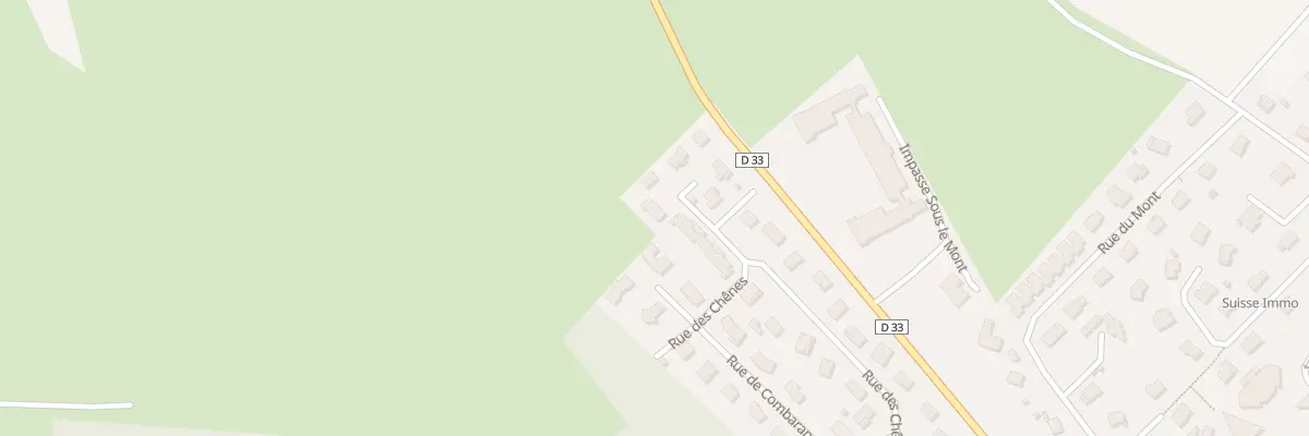 Plan du 35 Rue des Chènes à Arcey