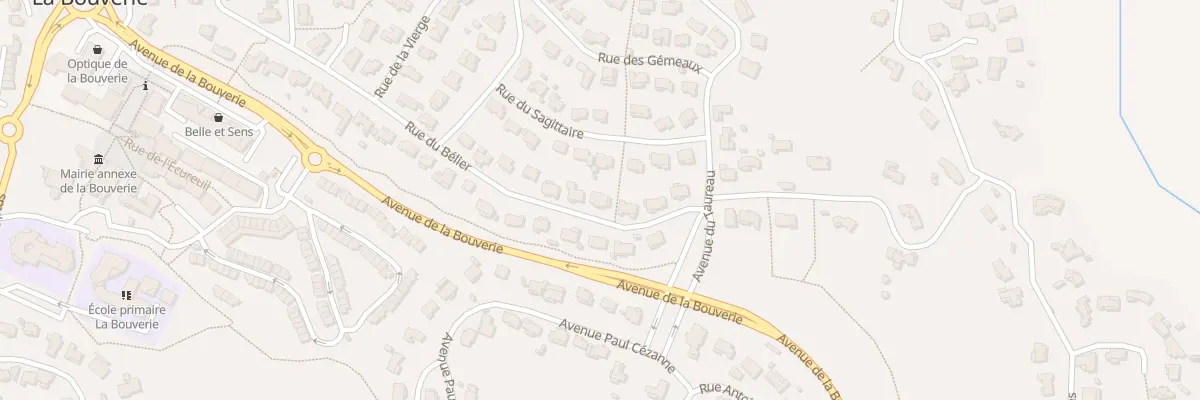 Plan du 78 Rue du Belier à Roquebrune-sur-Argens