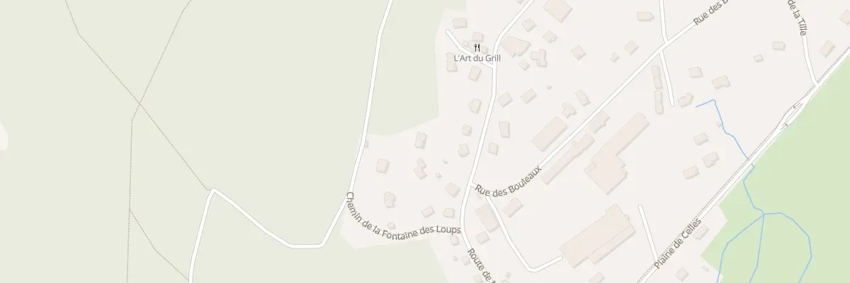 Plan du 64 Rte de Meyvillers à Saint-Amé