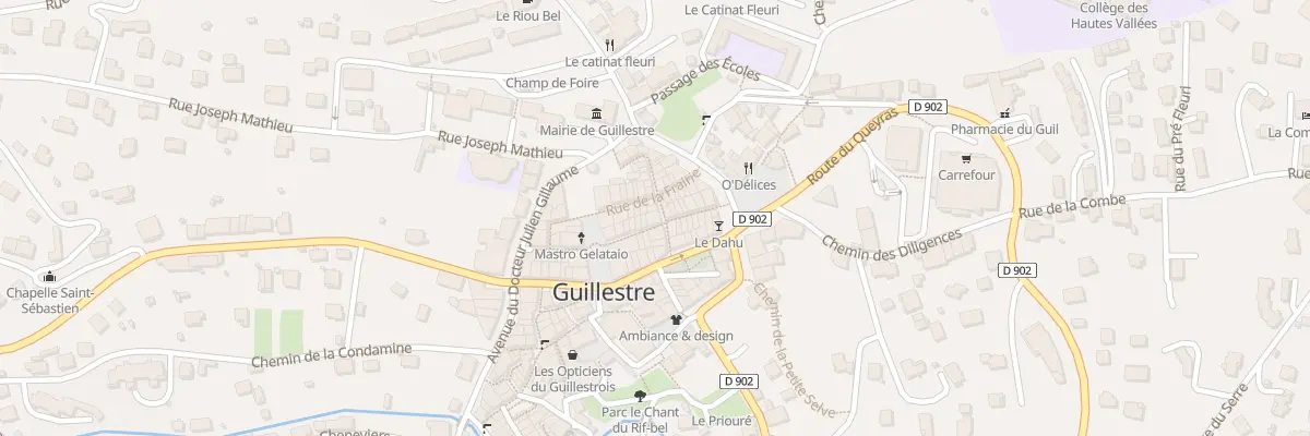 Plan du 5 Rue de la Petite Fontaine à Guillestre
