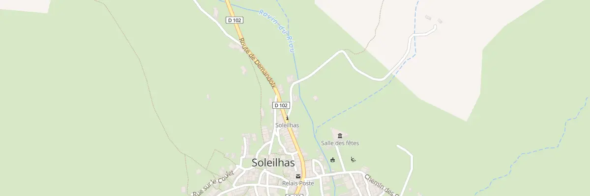 Plan du 5029 Le Village à Soleilhas