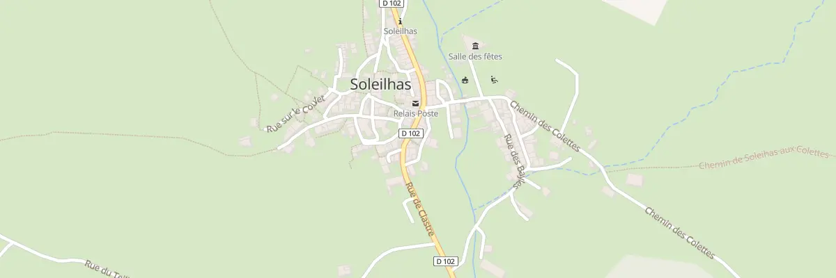 Plan du 5051 Le Village à Soleilhas