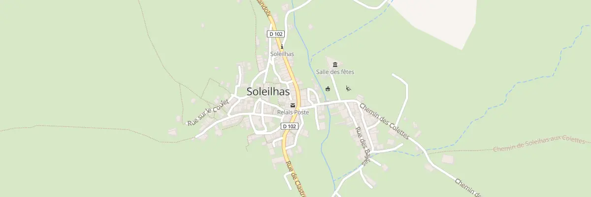 Plan du 5071 Le Village à Soleilhas