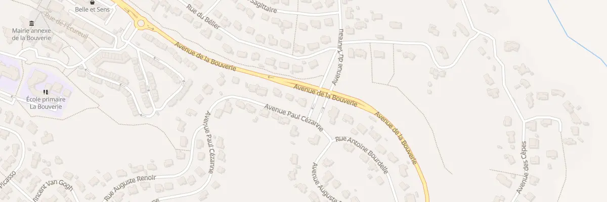 Plan du 213 Av Paul Cezanne à Roquebrune-sur-Argens