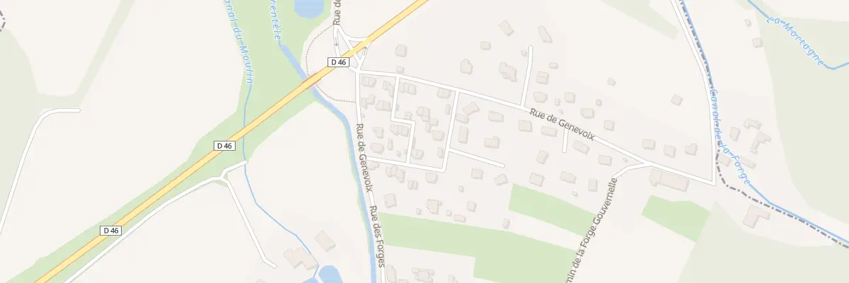 Plan du 38 Rue de Genevoix à Saint-Gorgon