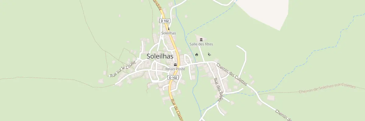 Plan du 5033 Le Village à Soleilhas