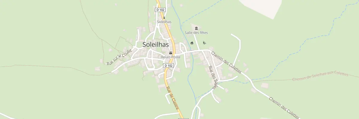 Plan du 5036 Le Village à Soleilhas